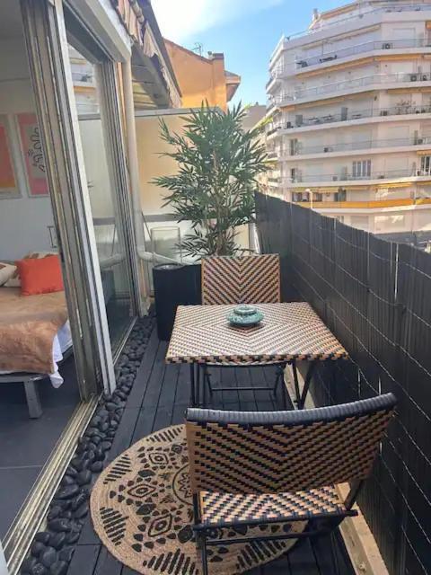 Elegant T2 Clim & Balcon - Plein Centre Cannes Exterior foto
